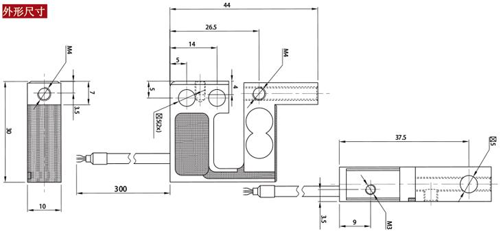 SBT630L系列微型測力傳感器